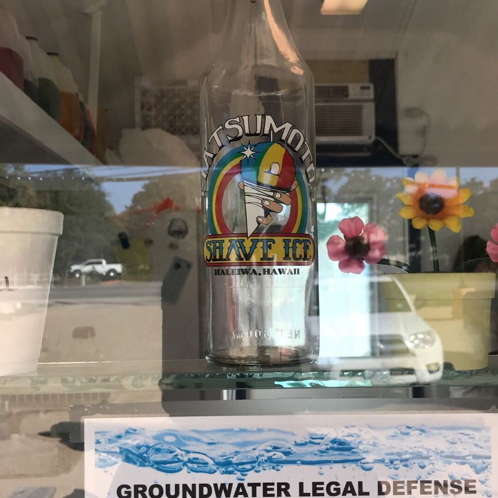 Wimberley Shave Ice - a glass bottle of water - Ice Cream & Frozen Yogurt Near Me - Wimberley, Texas