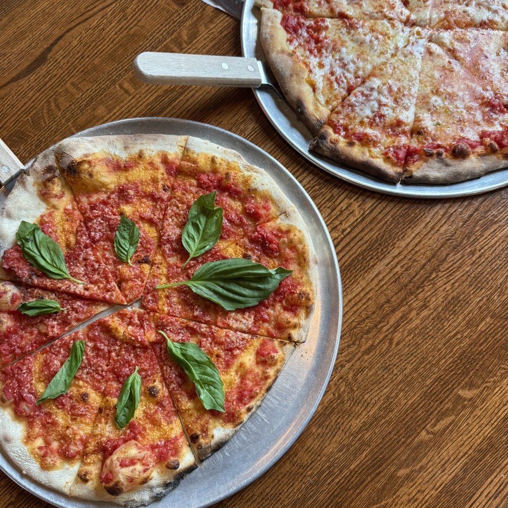 New Haven Tomato Pie and Cheese Pie New Haven Tomato Pie and Cheese Pie