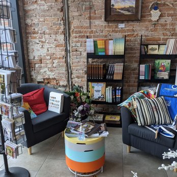 Noble Made - This is their cozy book nook! - Gift Shops Near Me - Noblesville, Indiana