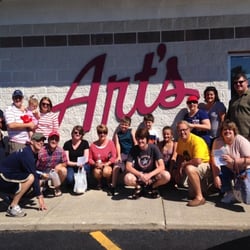 Erie Food Tours - Sampling the cookies at Art's Bakery