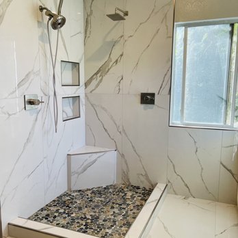 Arizona Stone Gallery - Shower in master bathroom - Countertop Installation Near Me - Tempe, Arizona Arizona Stone Gallery - Shower in master bathroom - Countertop Installation Near Me - Tempe, Arizona