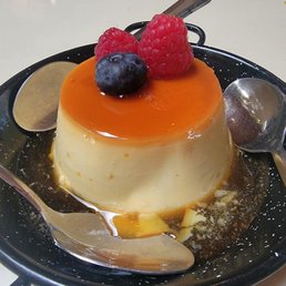 Coconut flan Coconut flan