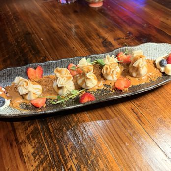 Wu Zhao - biscoff dumplings - Asian Fusion Near Me - Bentonville, Arkansas
