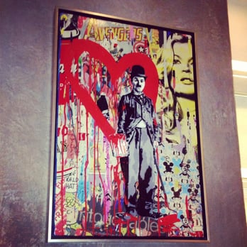 Café Boulud - Painting by Mr. Brainwash. - Cafes Near Me - Toronto, Ontario
