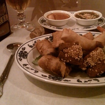 Mekong - Appetizer sampler: crispy spring roll, soft spring roll w/ shrimp & pork, crepes w/ pork filling, toasted shrimp & rocket shrimp - Vietnamese Near Me - Richmond, Virginia Mekong - Appetizer sampler: crispy spring roll, soft spring roll w/ shrimp & pork, crepes w/ pork filling, toasted shrimp & rocket shrimp - Vietnamese Near Me - Richmond, Virginia