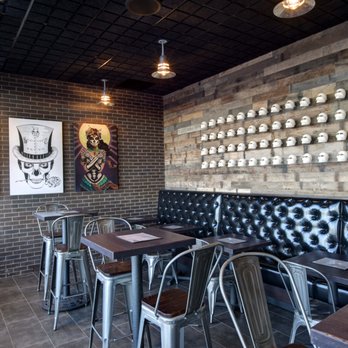 Glass Half Full Taproom - tables and chairs - Bars Near Me - El Paso, Texas Glass Half Full Taproom - tables and chairs - Bars Near Me - El Paso, Texas