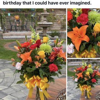 Sunflorist - Sunflorist delivered a spectacular arrangement for my friend's special bday. She adored the "stunning" arrangement sent to her! - Florists Near Me Sunflorist - Sunflorist delivered a spectacular arrangement for my friend's special bday. She adored the "stunning" arrangement sent to her! - Florists Near Me