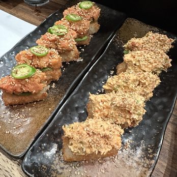 Seaweed Hand Roll Bar - Spicy Tuna Rice Cakes & Spicy Lobster Rice Cakes - Sushi Bars Near Me - Glendale, California