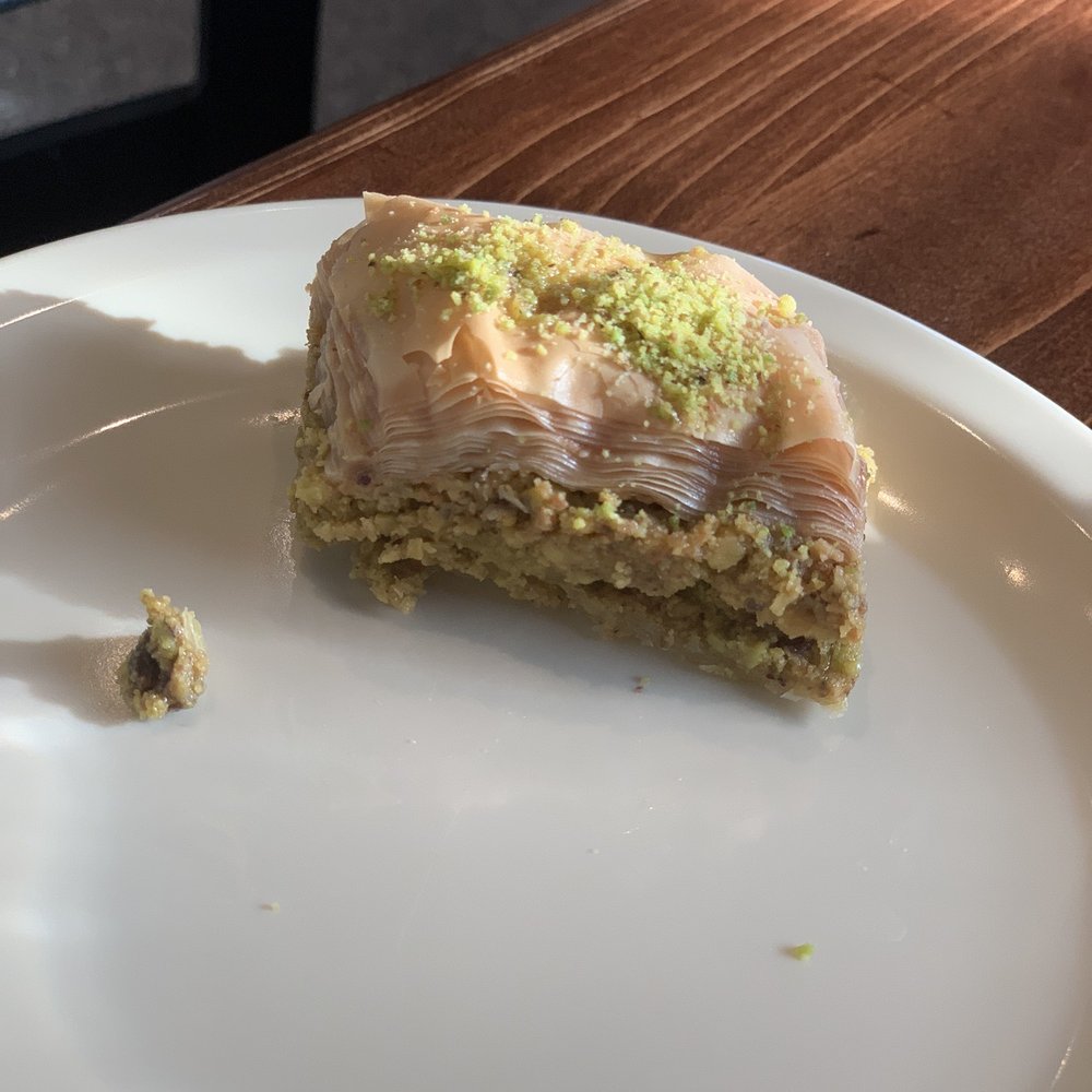 Greek Kouzina - Pistachio baklava - Greek Near Me - Pittsboro, North Carolina
