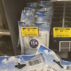 Lowe's Home Improvement - Fully stocked filters they claimed out of stock!