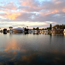 The view on evening walk