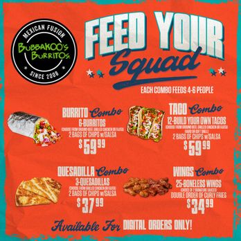 Bubbakoo's Burritos - Tacos Near Me - Bensalem, Pennsylvania