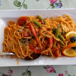 The lobster pasta. The lobster pasta.