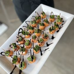 Jimmy Lyn's Events and Catering - Melon bites - passed appetizer