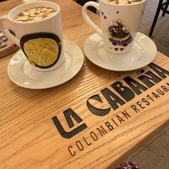 La Cabana Restaurant - Agua de panela with cheese - Colombian Near Me - Tampa, Florida La Cabana Restaurant - Agua de panela with cheese - Colombian Near Me - Tampa, Florida