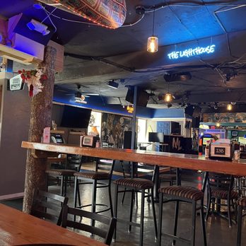 Manzanita Lighthouse Pub & Grub - Indoor bar area and live music section - Sports Bars Near Me - Nehalem, Oregon Manzanita Lighthouse Pub & Grub - Indoor bar area and live music section - Sports Bars Near Me - Nehalem, Oregon