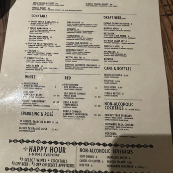Ghost Ranch - Menu - Cocktail Bars Near Me - Tempe, Arizona