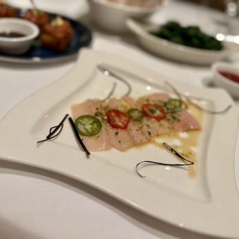 Avra - Yellowtail Jalapeño Sashimi - Greek Near Me - Dallas, Texas