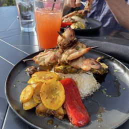 chicken skewers! chicken skewers!