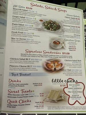 Menu photo 2 Chicken Salad Chick Whitestown, IN