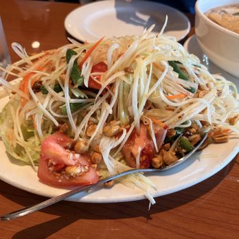 Thai Cafe - papya salad - Thai Near Me - Irvine, California