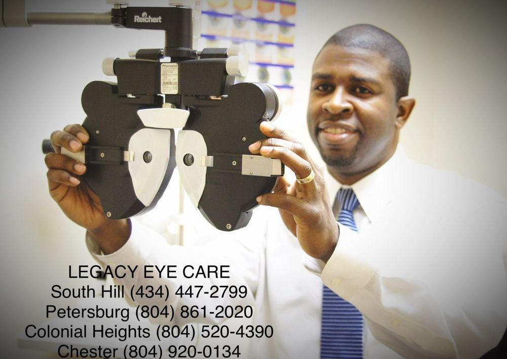 LEGACY EYE CARE Updated September 2024 315 Furr St, South Hill