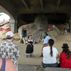 The Fremont Tour - The Fremont Fairy Godmother meets the Fremont Troll's cousin