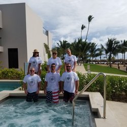 PC Travel Service - Wendy, Matt, Jen, Corey, Jesse, and Marcy at the Excellence El Carmen in Punta Cana!