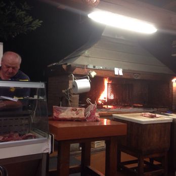 Osteria al Maraneo - Getting the meat ready - Italian Near Me - Marola, Virgin Islands
