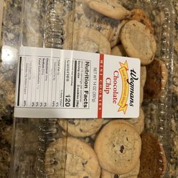 Wegmans - Alexandria - Fresh baked cookies.  Only $5.  A much better deal than the cookies in the front of the store, fnd these little gems in the back.
