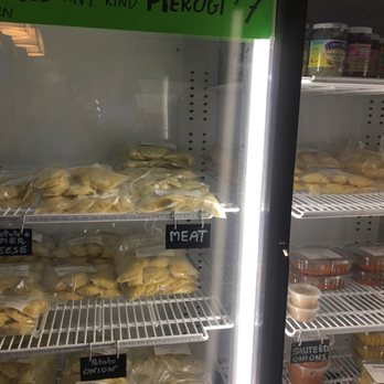 Rosa-Ly Pierogi - Refrigerator with packaged pierogies, soups, stew - Polish Near Me - Fairfield, New Jersey Rosa-Ly Pierogi - Refrigerator with packaged pierogies, soups, stew - Polish Near Me - Fairfield, New Jersey
