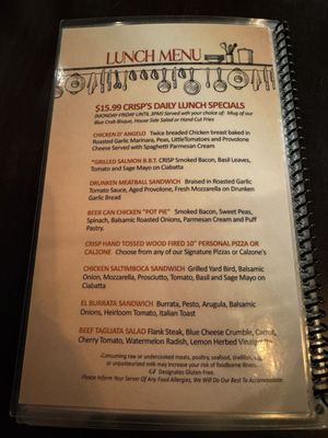 Menu photo 8 Crisp Houston, TX