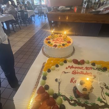 La Veranda Cafe - They lit my candles and brought my cake in - Italian Near Me - Clayton, California La Veranda Cafe - They lit my candles and brought my cake in - Italian Near Me - Clayton, California