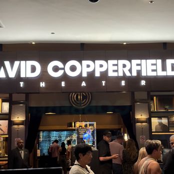 David Copperfield - Front of theater. - Magicians Near Me - Las Vegas, Nevada