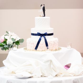 Some Crust Bakery - Our simply beautiful wedding cake! - Bakeries Near Me - Claremont, California