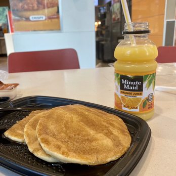 McDonald's - Hotcakes and Bottled Orange Juice. "Mmm good" - Fast Food Near Me - Ponte Vedra Beach, Florida