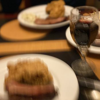 Golden Pride - a blurry image of a plate of food - Barbeque Near Me - Albuquerque, New Mexico