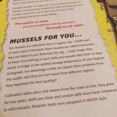 Menu photo 1 Les Moules Praha-1, PR Menu photo 1 Les Moules Praha-1, PR