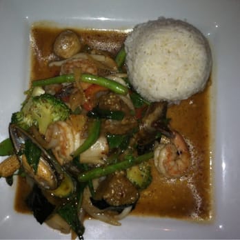 Thai Time - Spicy Eggplant with Seafood - Thai Near Me - Binghamton, New York Thai Time - Spicy Eggplant with Seafood - Thai Near Me - Binghamton, New York