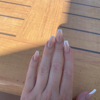 Viet Nails - Acrylic set with gel design! Love it! - Nail Salons Near Me - University Place, Washington Viet Nails - Acrylic set with gel design! Love it! - Nail Salons Near Me - University Place, Washington