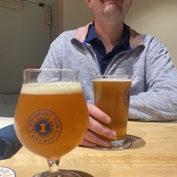 Immigrant Son Brewery - Apricot Beer - Breweries Near Me - Lakewood, Ohio