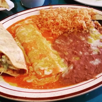 El Zarape - Enchilada , beef taco combo. Made my tummy hurt - Mexican Near Me - Cypress, California El Zarape - Enchilada , beef taco combo. Made my tummy hurt - Mexican Near Me - Cypress, California
