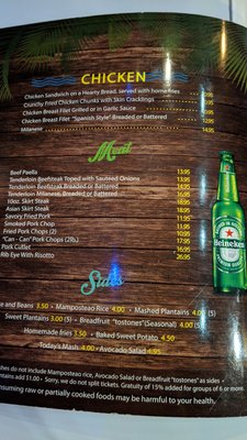 Menu photo 8 Cayo Caribe San Juan, PR