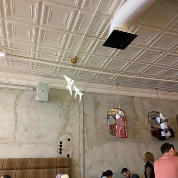 Layered - Love the bird light fixtures - Coffee & Tea Near Me - McKinney, Texas Layered - Love the bird light fixtures - Coffee & Tea Near Me - McKinney, Texas