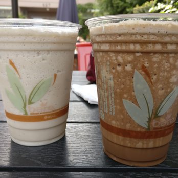 Stauf's Coffee Roasters - Chai Chill (left) and Mocha Chill. I liked the after taste of the Chai Chill though. - Coffee & Tea Near Me - Columbus, Ohio Stauf's Coffee Roasters - Chai Chill (left) and Mocha Chill. I liked the after taste of the Chai Chill though. - Coffee & Tea Near Me - Columbus, Ohio