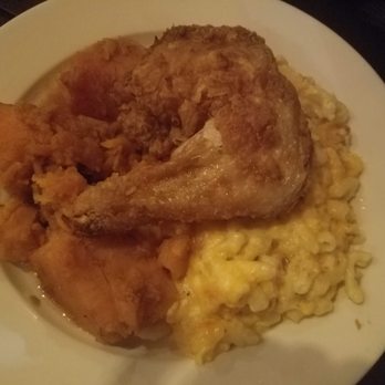 Melba's Restaurant - Fried chicken with yams and mac&cheese. - Southern Near Me - New York, New York