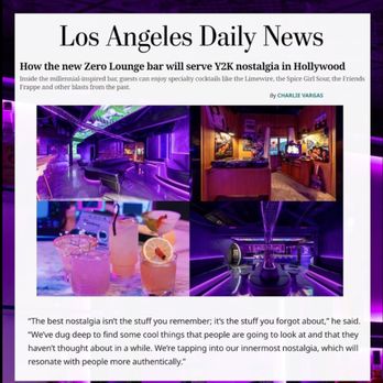 Zero Lounge - Lounges Near Me - Los Angeles, California