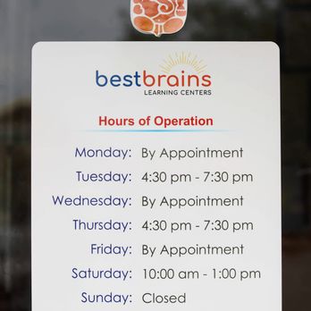 Best Brains - Hours of Operation - Tutoring Centers Near Me - Fort Mill, South Carolina