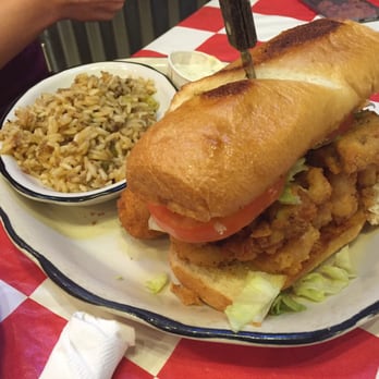 Happy's Fish House - Shrimp and oyster poboy - Cajun/Creole Near Me - Tyler, Texas Happy's Fish House - Shrimp and oyster poboy - Cajun/Creole Near Me - Tyler, Texas