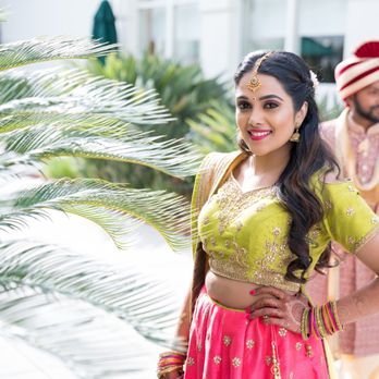 Ruby's Beauty Studio - sangeet final look - hair & makeup - Skin Care Near Me - San Jose, California